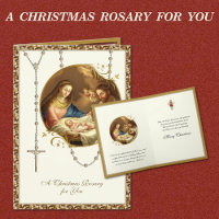 Religious Nativity Rosary Vintage Jesus Christmas