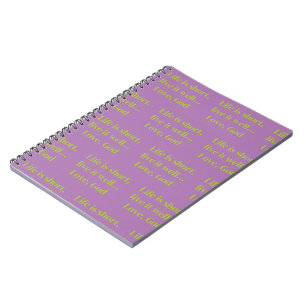 Religious Notebook or Journal