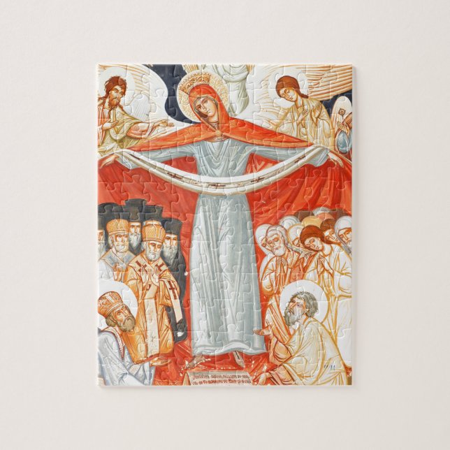 Religious painting jigsaw puzzle (Vertical)