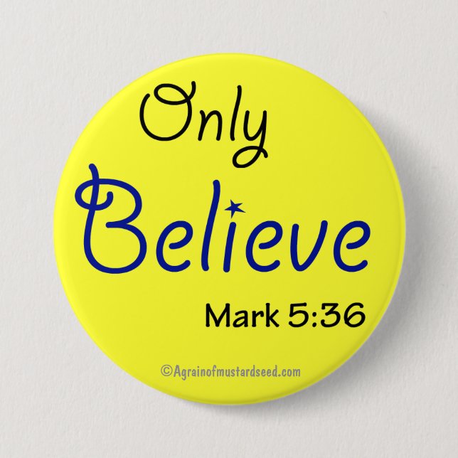 Religious Quotes 3 Inch Round Button (Front)
