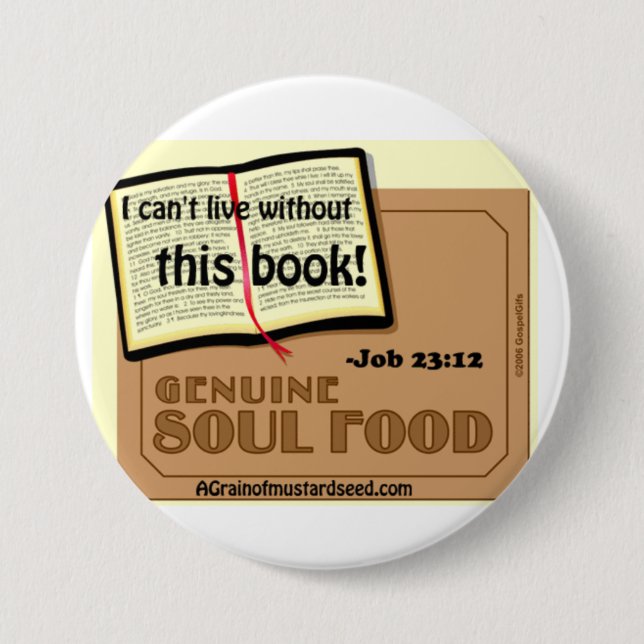 Religious Quotes 3 Inch Round Button (Front)