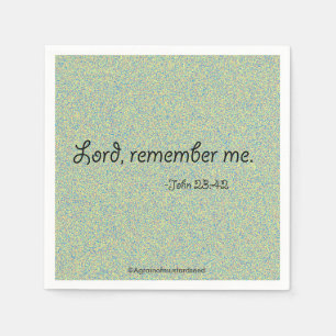 Religious Quotes Napkin