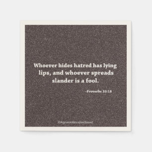 Religious Quotes Napkin