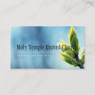 Religious Religion Christian Pastor Christianity Business Card