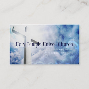 Religious Religion Christian Pastor Christianity Business Card