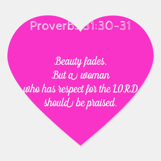 Religious scripture verse sticker women conference (Front)