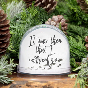 Religious Snow Globe