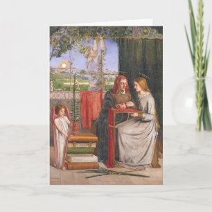 Religious St. Anne Blessed Virgin Mary Vintage Card