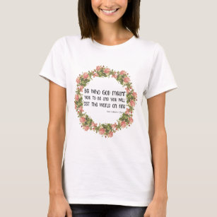 Religious St. Catherine of Siena Quote T-Shirt