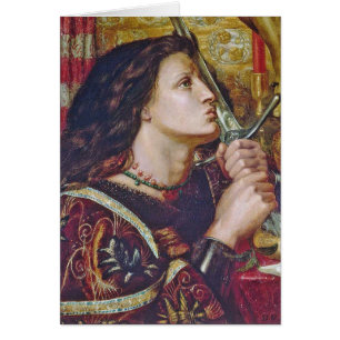 Religious St. Joan of Arc Kissing Sword