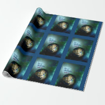Religious Star of Bethlehem Wrapping Paper