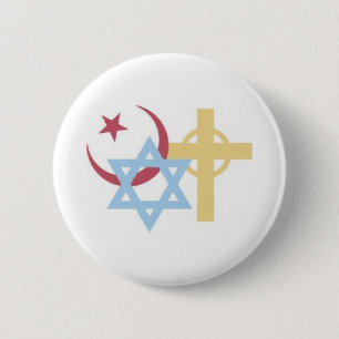 Religious Symbols 2 Inch Round Button