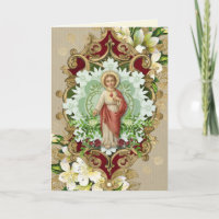 Religious Sympathy Sacred Heart Scripture Prayer C