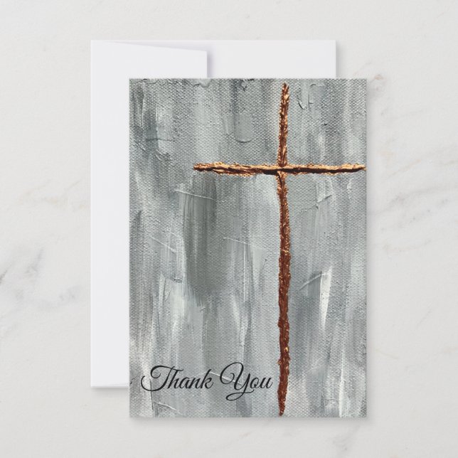 Religious Thank You Card  (Front)