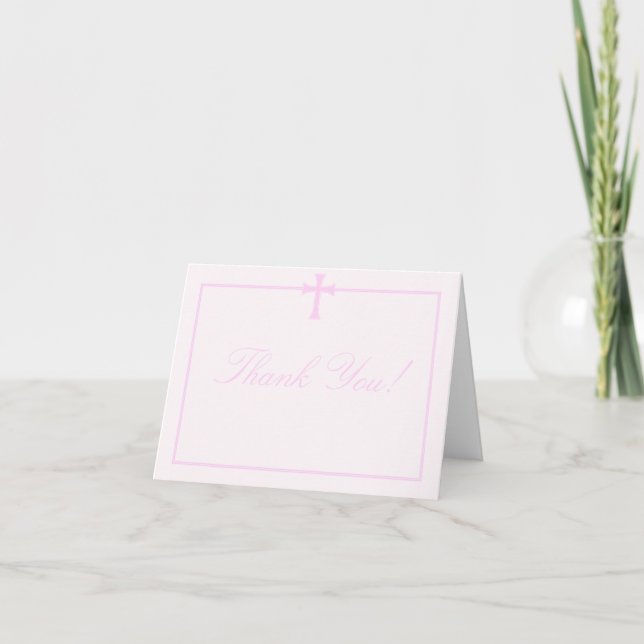 Religious Thank You Card (Front)