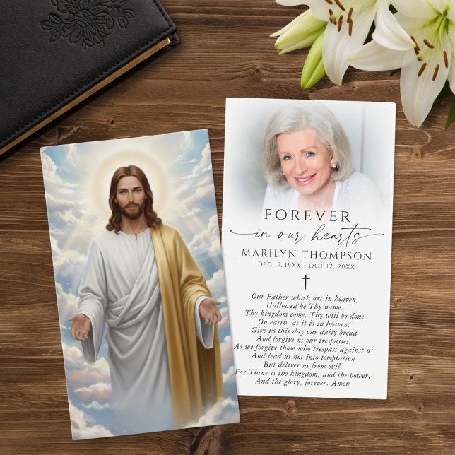 Religious The Lord's Prayer Jesus Prayer Card (Creator Uploaded)