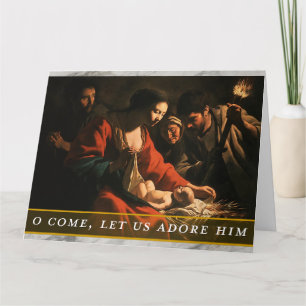 Religious Themed Christmas Card