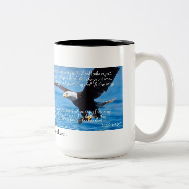 Religious Two-Tone Coffee Mug (Right)