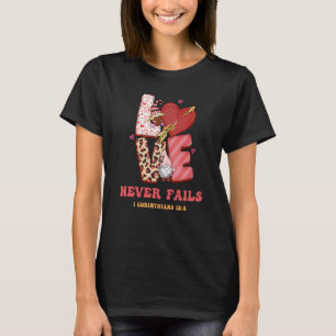 Religious Valentines Christian Bible Church Love N T-Shirt