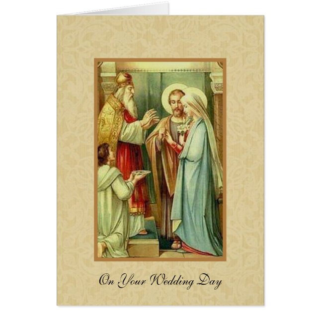 Religious Vintage Wedding Scripture  (Front)