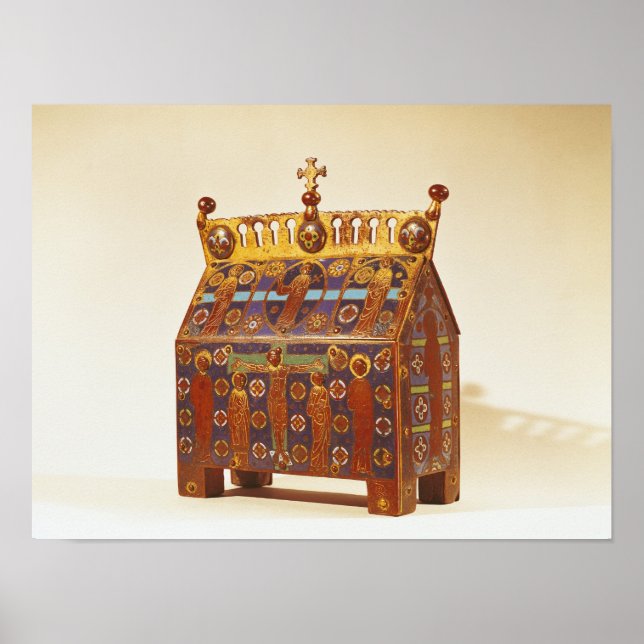 Reliquary chest, 12th-13th century poster (Front)