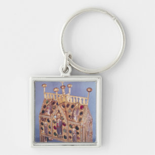 Reliquary chest in the form of a house, Limousin Keychain