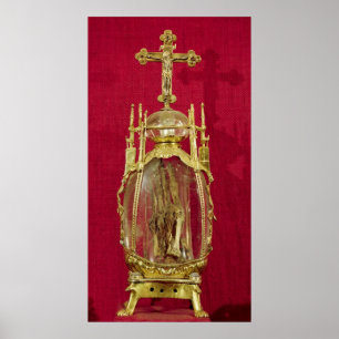 Reliquary containing the hand of St. Attalia Poster