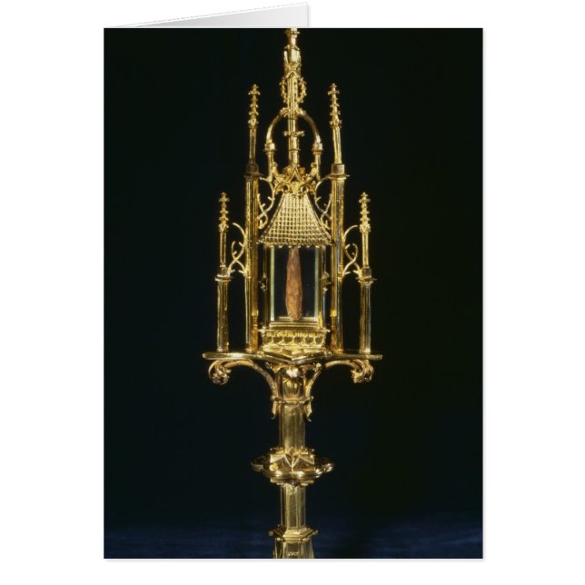 Reliquary Monstrance with piece of cross (Front)