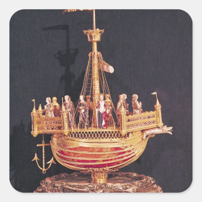 Reliquary of St. Ursula, 1574 Square Sticker (Front)