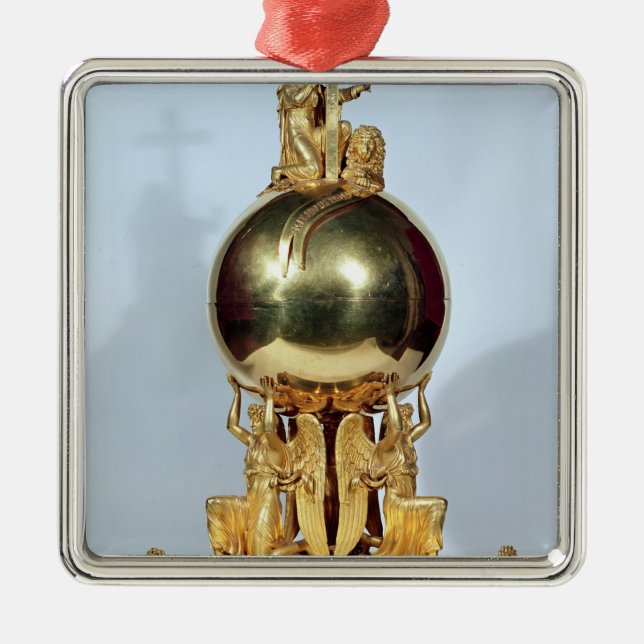 Reliquary of the Crown of Thorns Metal Ornament (Front)