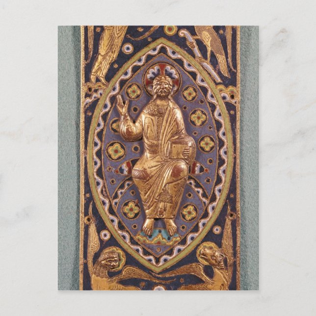 Reliquary plaque depicting Christ Postcard (Front)