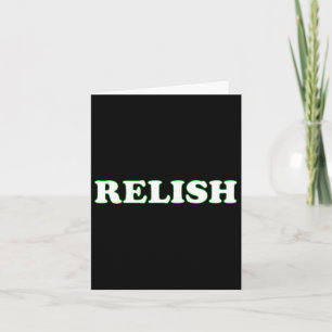 Relish Halloween Couples Costume Pretend I'm Relis Card