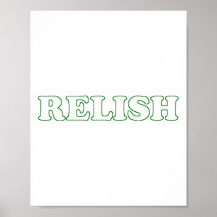 Relish Halloween Couples Costume Pretend I'm Relis Poster