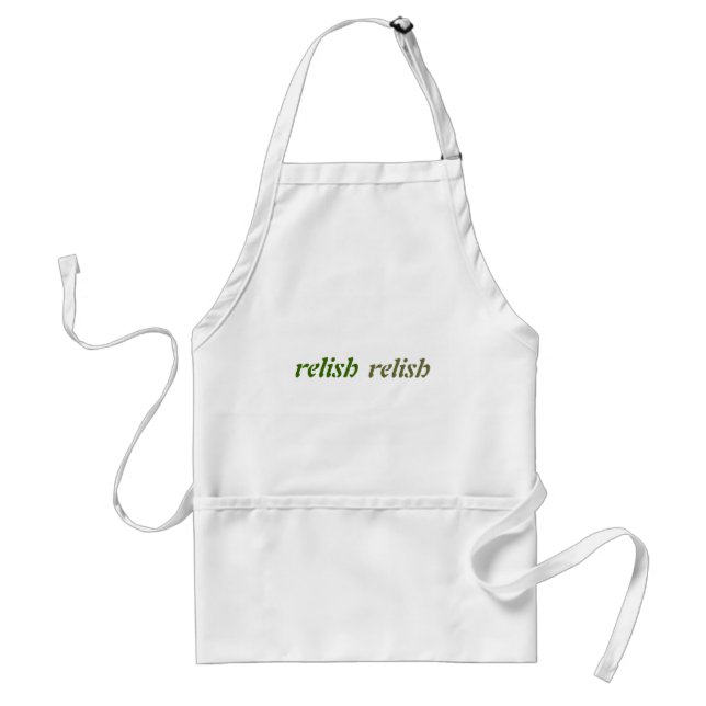 relish , relish standard apron (Front)