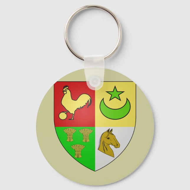 Relizane, Algeria Keychain (Front)