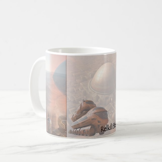 Relkili Steel Cover Art  Coffee Mug (Front Left)