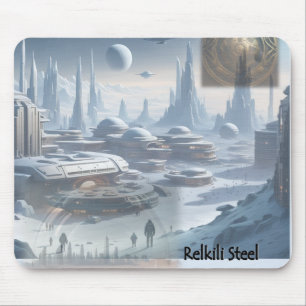 Relkili Steel Cover Art  Mouse Pad