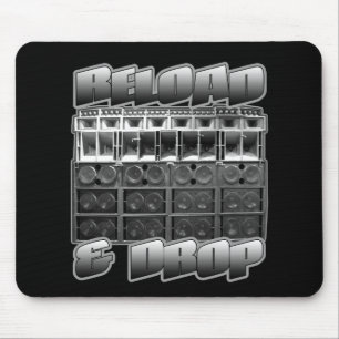 RELOAD and DROP Mouse Pad