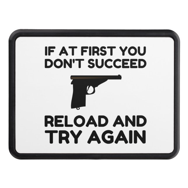 Reload Gun Trailer Hitch Cover (Front)