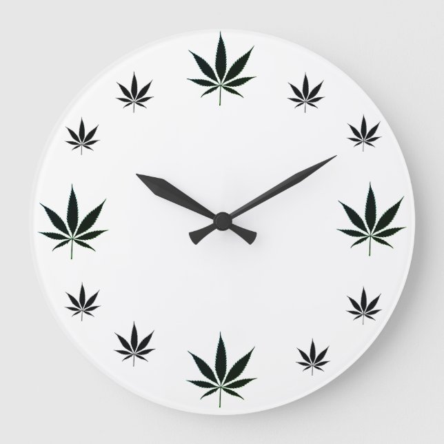 Relogio time weed large clock (Front)