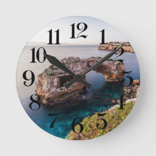 reloj de pared de Es Pontàs en Mallorca Round Clock