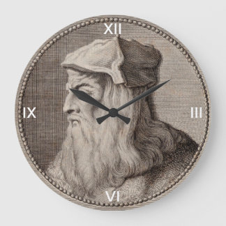 reloj de pared leonardo da vinci large clock