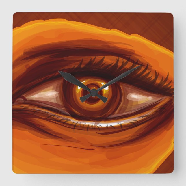 Reloj de pared square wall clock (Front)