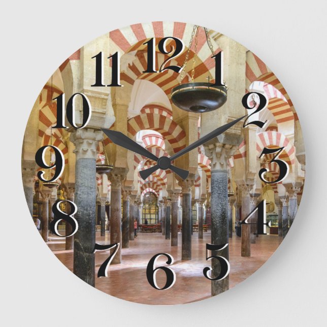 reloj de wall mezquita de Córdoba Large Clock (Front)