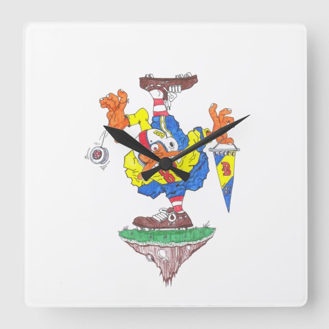 Reloj promo 87 square wall clock (Front)