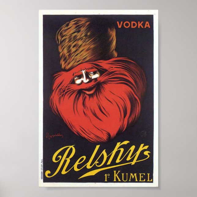 Relsky Vodka poster (Front)