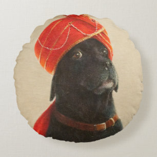Reluctant Maharaja 2010 Round Pillow