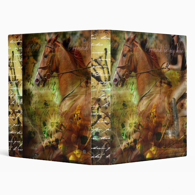 Remain in My Love (Horse Binder) Binder (Background)