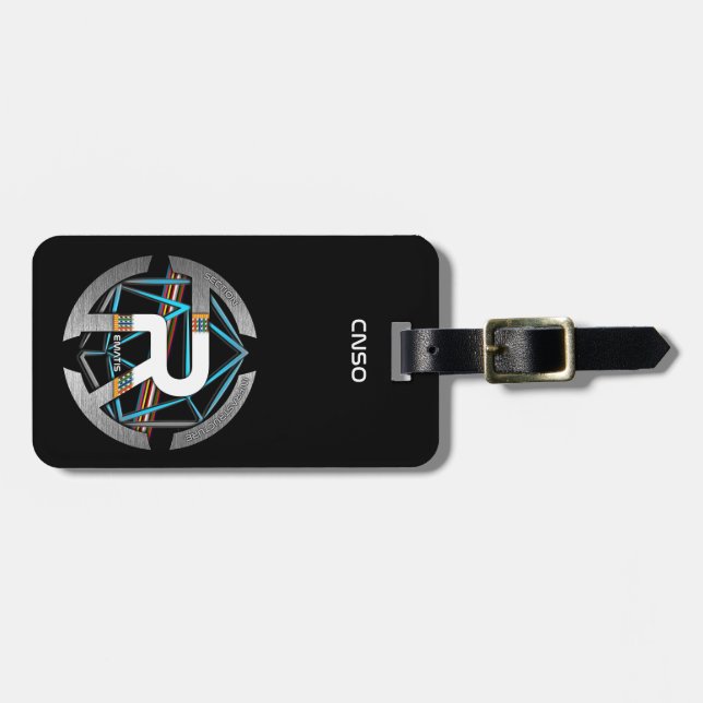 REMAINED BAGGAGE LABEL LUGGAGE TAG (Front Horizontal)