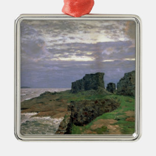 Remains of Bygone Days, Twilight, Finland, 1897 Metal Ornament